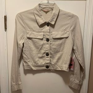 Ci Sono linen collection jacket size small
